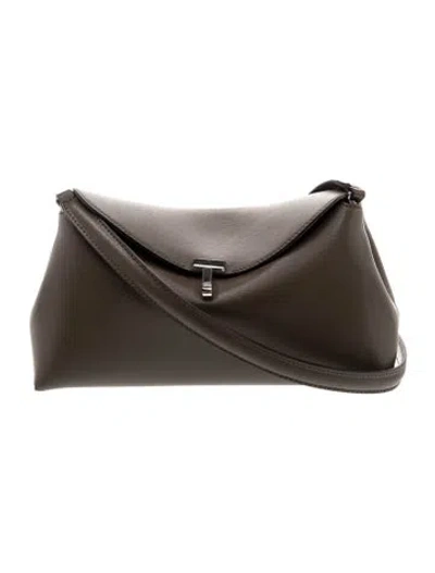 Pre-owned Totême Leather Tote In Brown