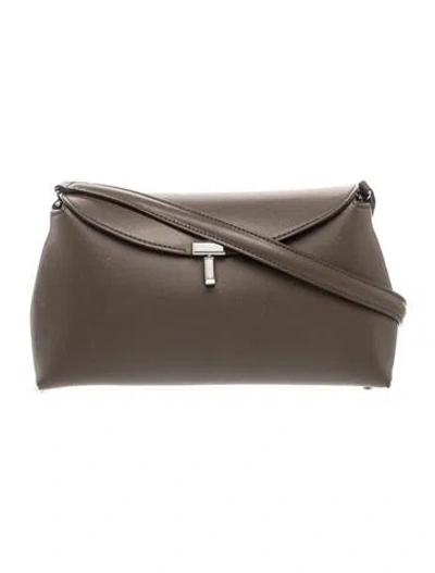 Pre-owned Totême Leather Tote In Neutrals