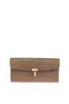 Totême Toteme Leather Wallet In Brown