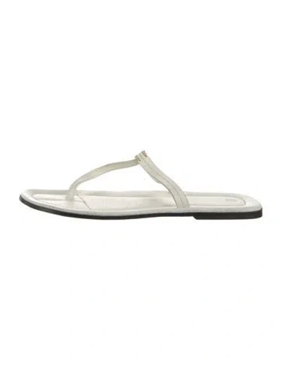 Pre-owned Totême Leather In White