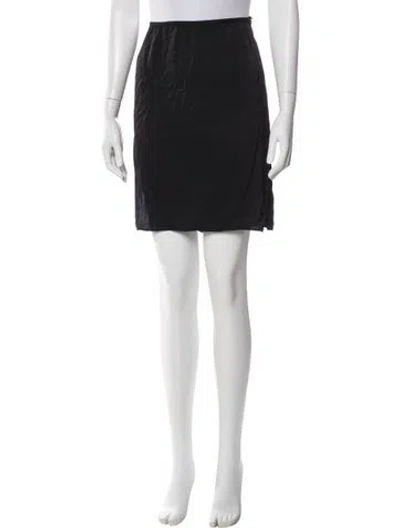 Pre-owned Totême Les Arcs Knee-length Skirt In Black
