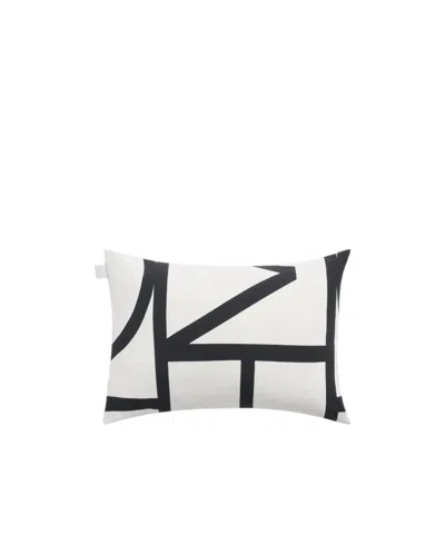 Totême Letter Pattern Pillow In White
