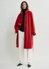 Totême Light Spring Trench Poppy In Red