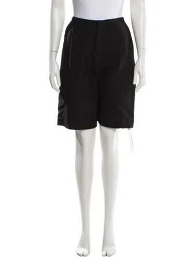 Pre-owned Totême Lluc Knee-length Shorts In Black