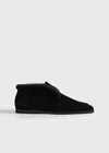 Totême Loafer Boots Black In Black
