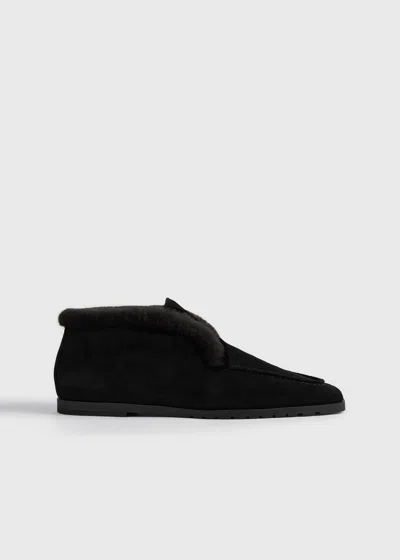 Totême Loafer Boots Black