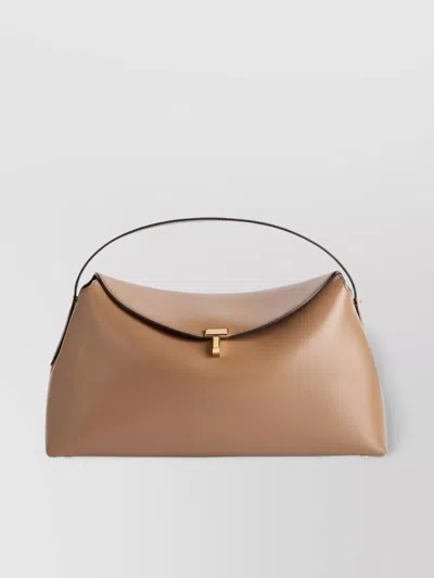 Totême Lock Leather Shoulder Bag