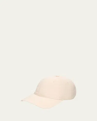 Totême Logo Cotton Baseball Cap In Orange