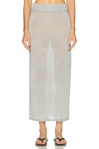 Totême Long Knit Skirt