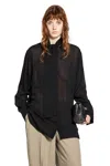 Totême Long Scarf Blouse In Black