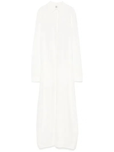 TOTÊME LONG SHIRT DRESS