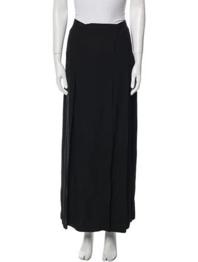 Pre-owned Totême Long Skirt In Black