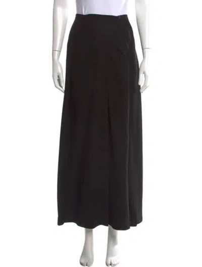 Pre-owned Totême Long Skirt In Black
