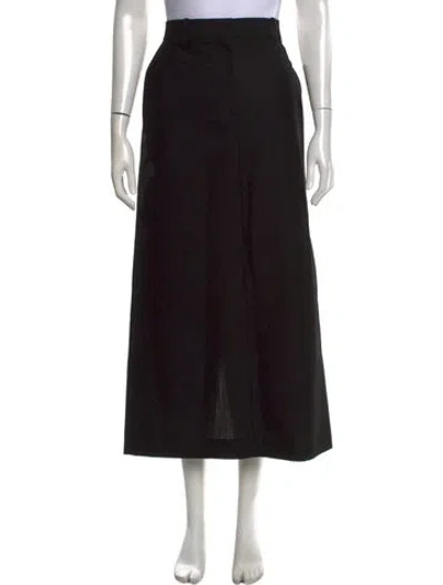 Pre-owned Totême Long Skirt In Black