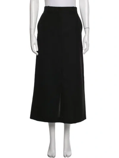 Pre-owned Totême Long Skirt In Black