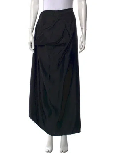 Pre-owned Totême Long Skirt In Black
