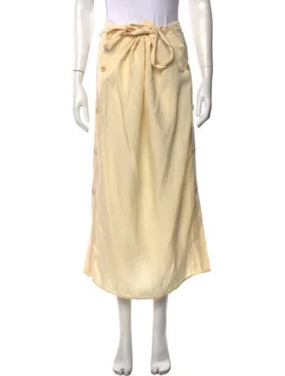 Pre-owned Totême Long Skirt In Neutrals