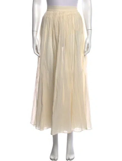 Pre-owned Totême Long Skirt W/ Tags In Neutrals