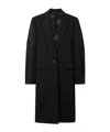 Totême Long-sleeved Coat In Black