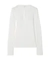 Totême Long-sleeved T-shirt In White