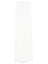 Totême Off-white Sleeveless Cotton Tee Maxi Dress