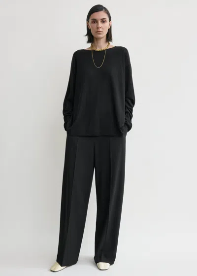 Totême Longline Knit Black In Multi
