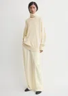 Totême Longline Turtleneck Ecru In Neutral