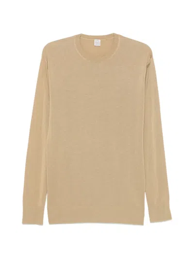 Totême Long-sleeve Sweater In Gold