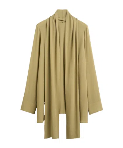 Totême Long-sleeved Shirt In Green