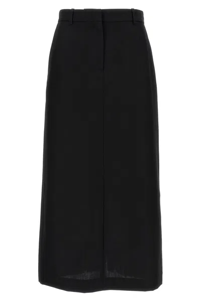 Totême Longuette Skirt In Black