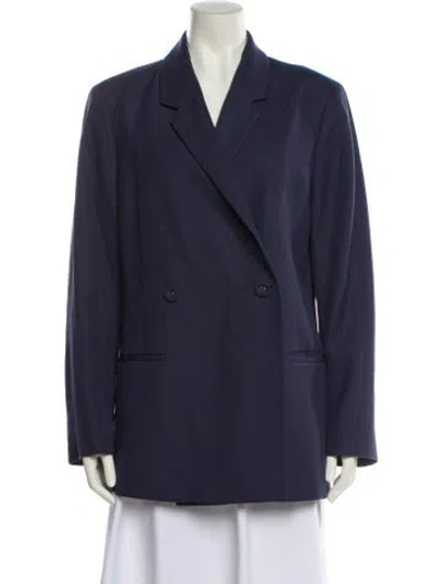 Pre-owned Totême 'loreo' Blazer In Blue