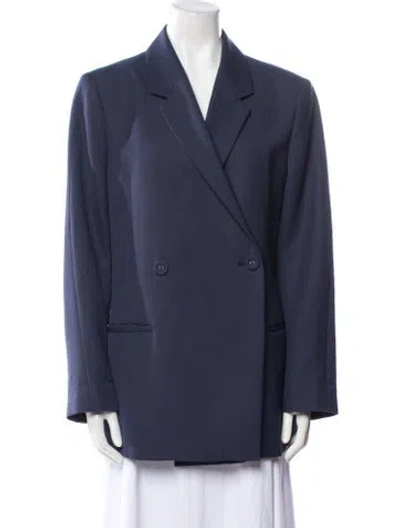 Pre-owned Totême Loreo Blazer In Blue