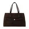Totême Toteme Lounge Shopper Bag In Brown