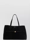 Totême Lounge Suede Leather Tote Bag