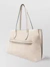 Totême Lounge Suede Leather Tote Bag