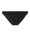 Totême Low-rise Bikini Bottom In Black