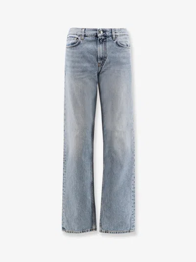 TOTÊME LOW STRAIGHT DENIM JEANS