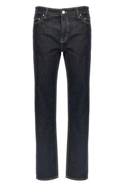 Totême 'low Taper' Jeans In Blue
