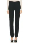 Totême Low-waist Slim Evening Trouser In Black