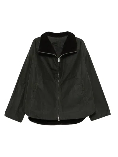 Totême Toteme Main Organic Cotton Country Jacket In Green