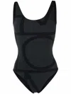 Totême Toteme Main Swimsuit In Black
