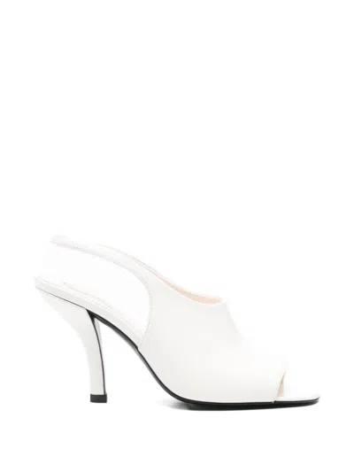 Totême Toteme Main Slingback Pumps In White