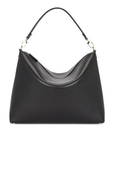 TOTÊME MEDIUM BEVEL GRAINED LEATHER BAG