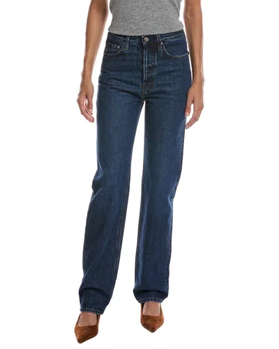 TOTÊME TOTEME MEDIUM WASH STRAIGHT LEG JEAN