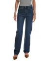 Totême Toteme Medium Wash Straight Leg Jean In Blue