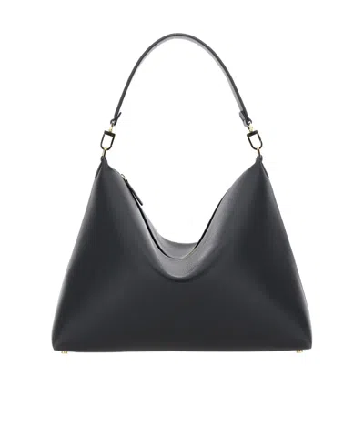 TOTÊME TOTÊME MEDIUM BEVEL GRAINED-LEATHER BAG