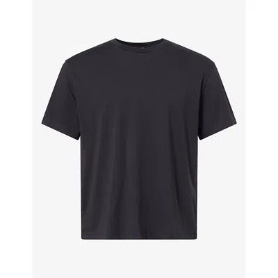Totême Mens Toteme Classic Cotton And Cashmere-blend T-shirt In Black