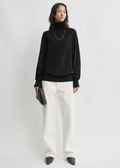 Totême Merino Turtleneck Black