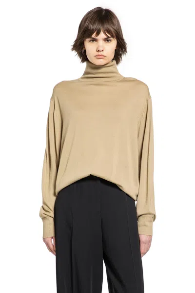 Totême Merino Turtleneck In Neutral