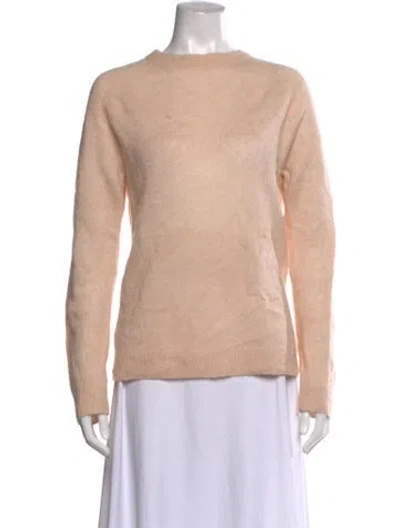 Pre-owned Totême Merino Wool Crew Neck Sweater In Neutrals